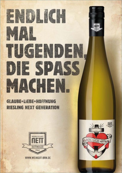 Bergdolt-Reif & Nett - "Glaube-Liebe-Hoffnung" Riesling Creation trocken